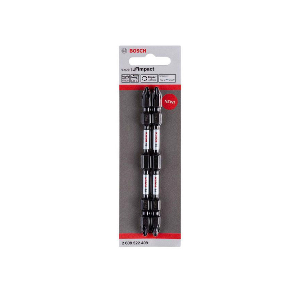Đầu vặn vít dài PH2-110mm – dòng expert BOSCH 2608522409 ( vĩ 2 mũi)