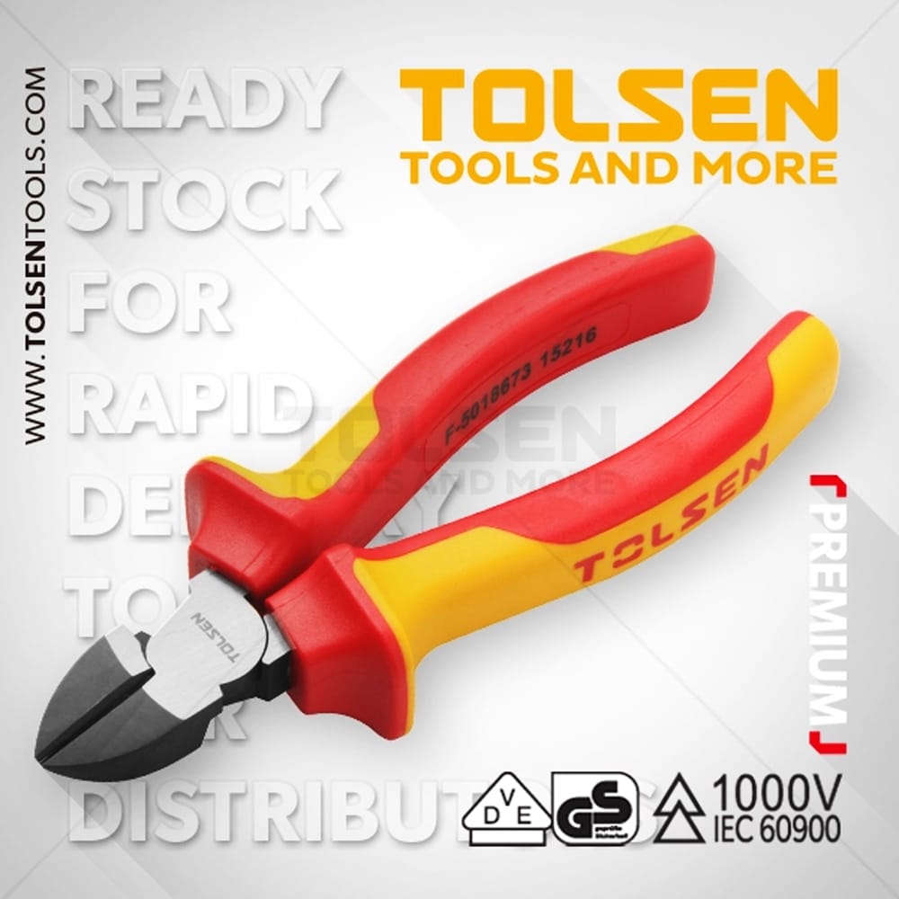 KỀM CẮT CÁCH ĐIỆN 1000V TOLSEN V38126 160mm, 6″