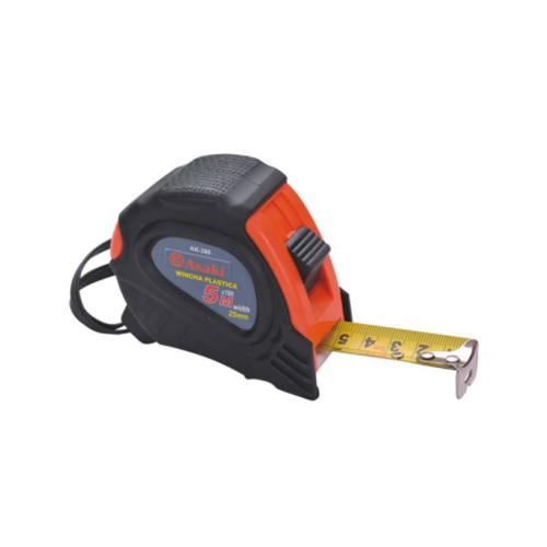 Thước kéo nền vàng cao cấp
Hệ Inch & Mét
(vỏ bọc cao su dày chống va đập) 3m x 16mm AK-0387