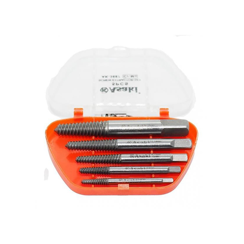 Bộ mũi ren lấy buloong ốc vít gãy 5 chi tiết AK-3687