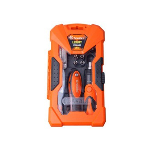 Bộ dụng cụ đa năng
Tay vặn 2 chiều 33 chi tiết AK-6358