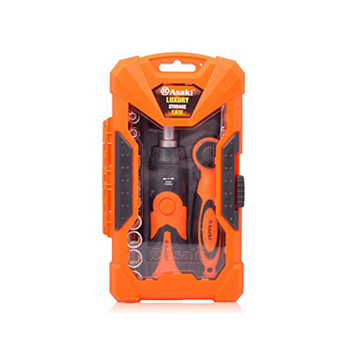 Bộ mũi vít & đầu tuýp
Tay vặn 2 chiều 26 chi tiết AK-6359