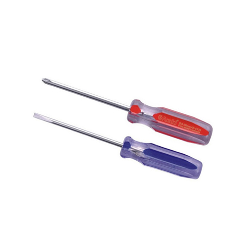 Tua vít thép cán nhựa trong 5 x 300mm (+) AK-7134