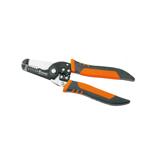 Kềm tuốt dây điện đa năng7″/175mm 0.8 – 1.0 – 1.62.0 – 2.6mm212/14~18/20 AK-9106