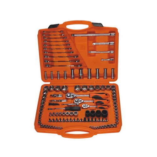 Bộ tuýp 1/4″ + 3/8″ + 1/2″
Hệ Inch & Mét, 6 cạnh 120 chi tiết
(xi bóng) AK-9751