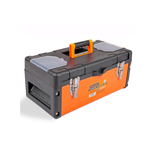 Thùng đồ nghề vỏ nhựa, đáy sắt 36 x 17 x 18cm AK-9964