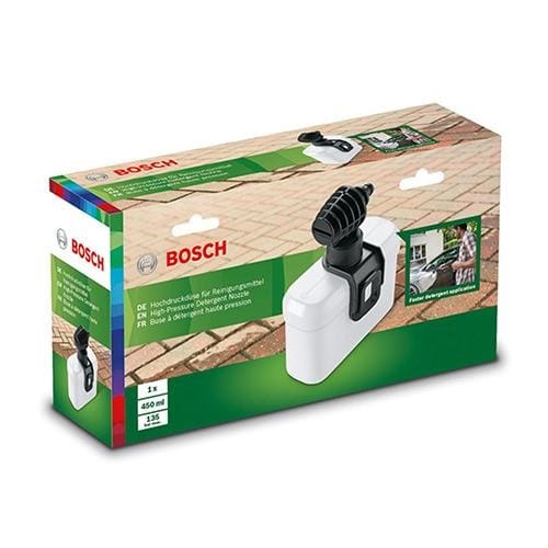 Phụ kiện máy xịt rữa BOSCH Đầu phun xịt có bình xà phòng (2018)