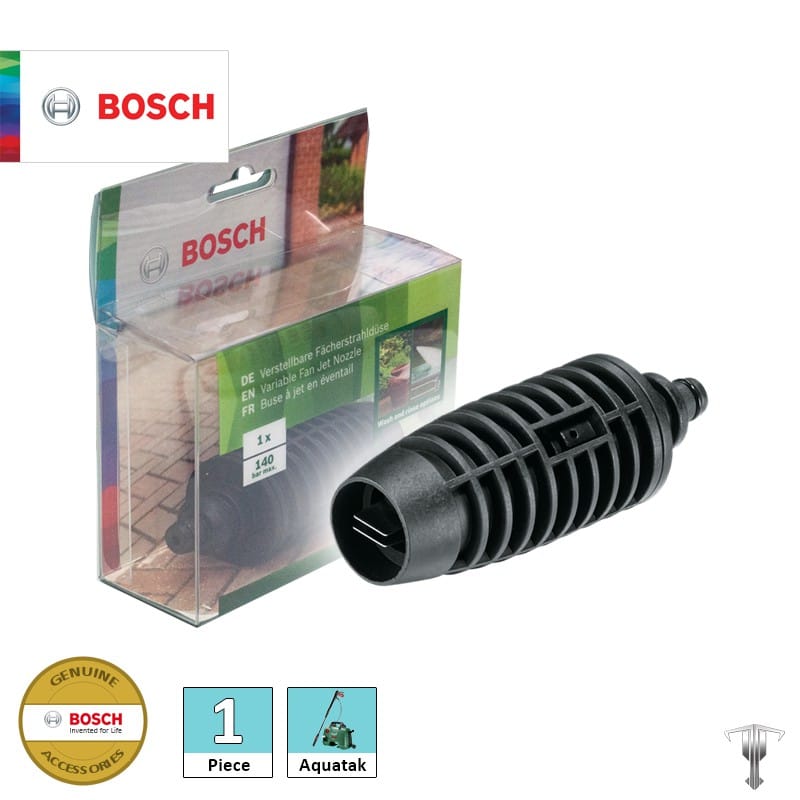 Phụ kiện máy xịt rữa BOSCH Đầu xịt điều chỉnh tia AQT (New 2019)