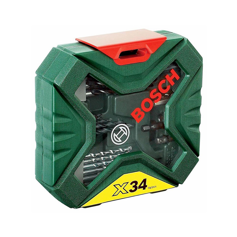 BOSCH Bộ mũi khoan và vặn vít X-Line 34 món