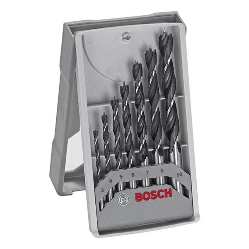 BOSCH 2607017034
Bộ mũi khoan gỗ thường (7 mũi)