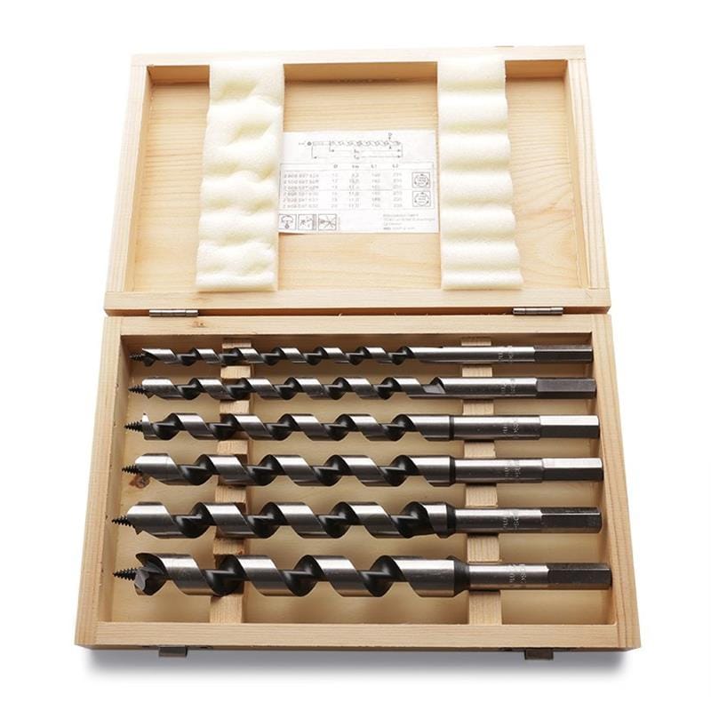 BOSCH 2607019322
Bộ mũi khoan gỗ (6 mũi)