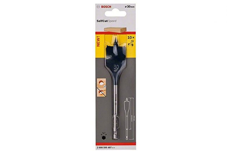 BOSCH 2608595497
Mũi khoét gỗ đuôi cá SELFCUT 30x152mm