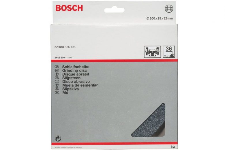 BOSCH 2608600111
Đá mài GSM
200 200x25x32mm
thô hạt 36