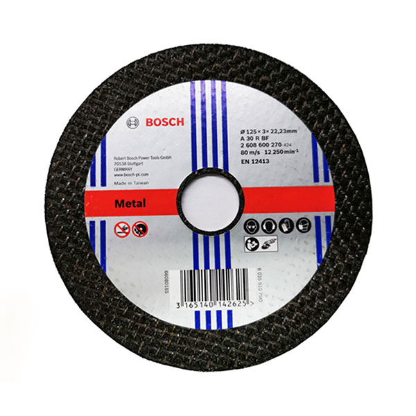 BOSCH 2608600270
Đá cắt 125x3x22.2mm (sắt)