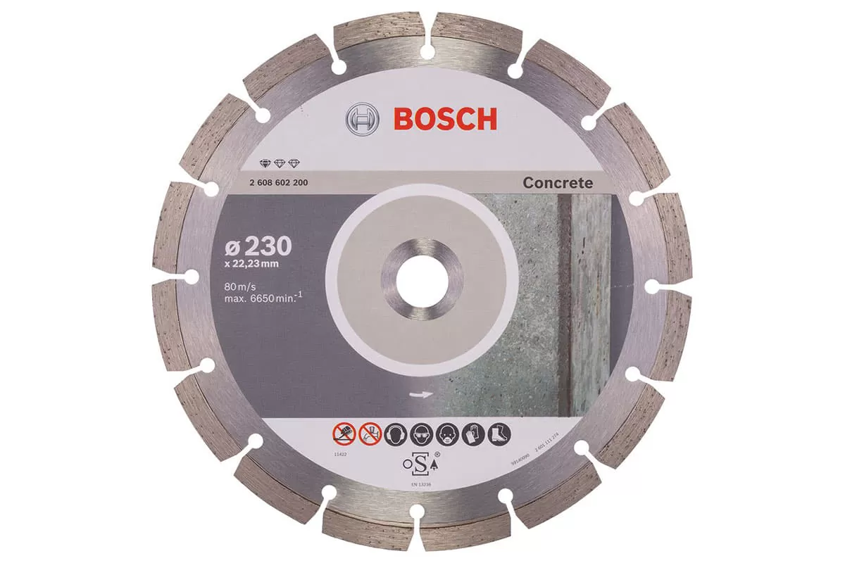 BOSCH 2608602200
Đĩa cắt kim cương 230×22.2mm
bê tông