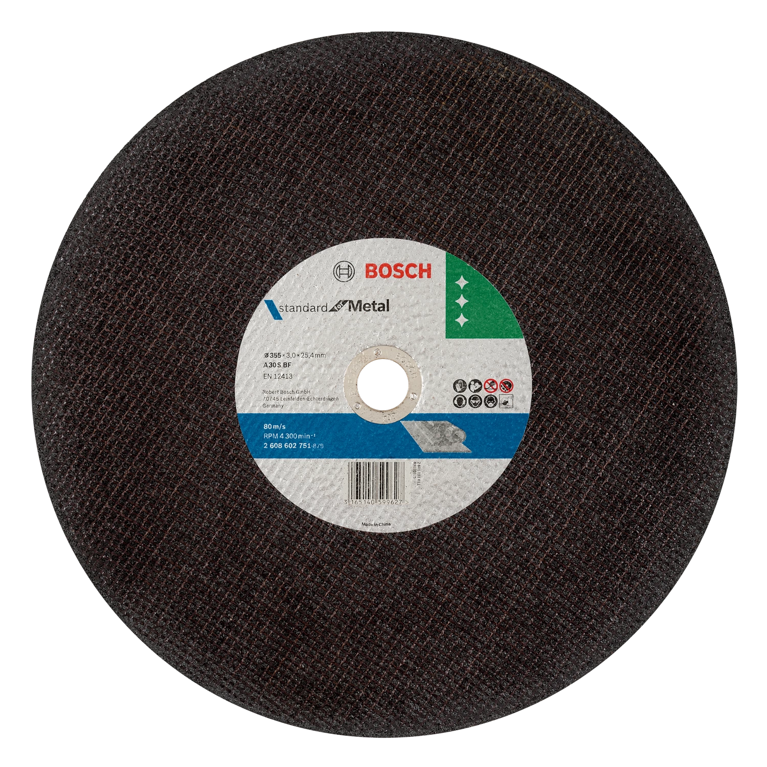 BOSCH 2608602751Đá cắt 355x3x25.4mm (sắt)