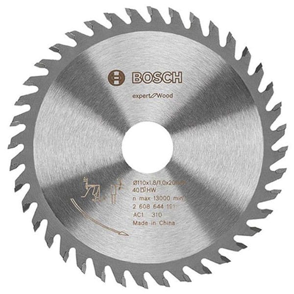 BOSCH 2608644191
Lưỡi cưa gỗ 125x20mm T40