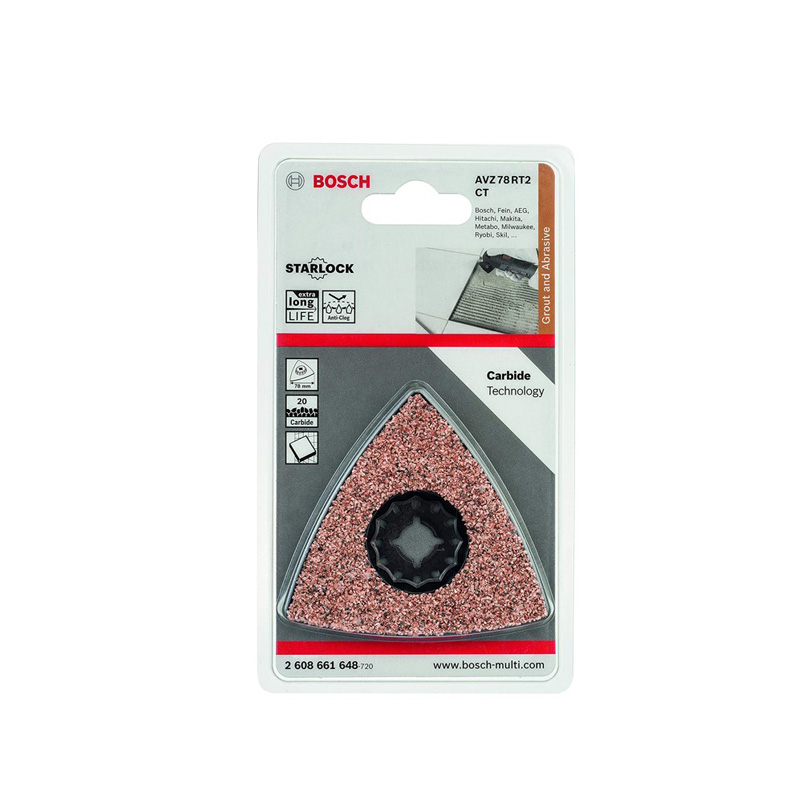 BOSCH 2608661648
Đĩa chà nhám tam giác