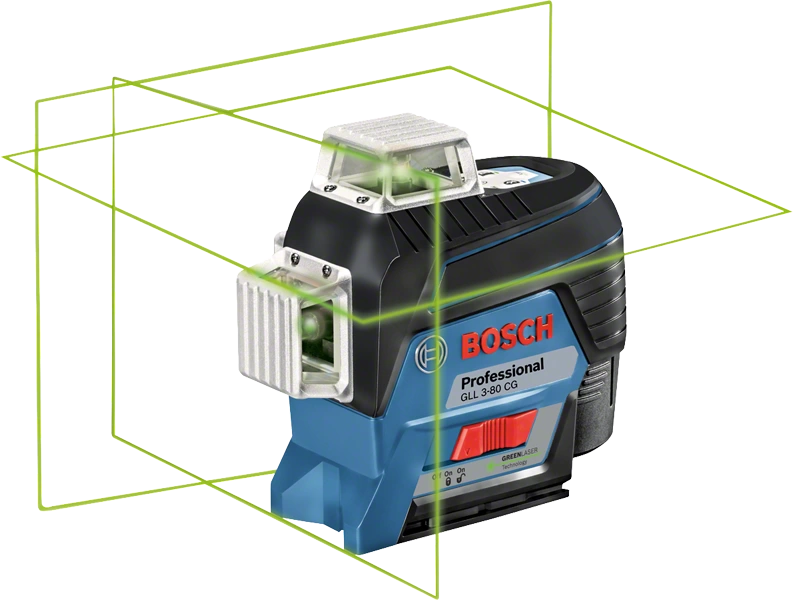 Máy cân mực Laser tia xanh BOSCH GLL 3-80 CG