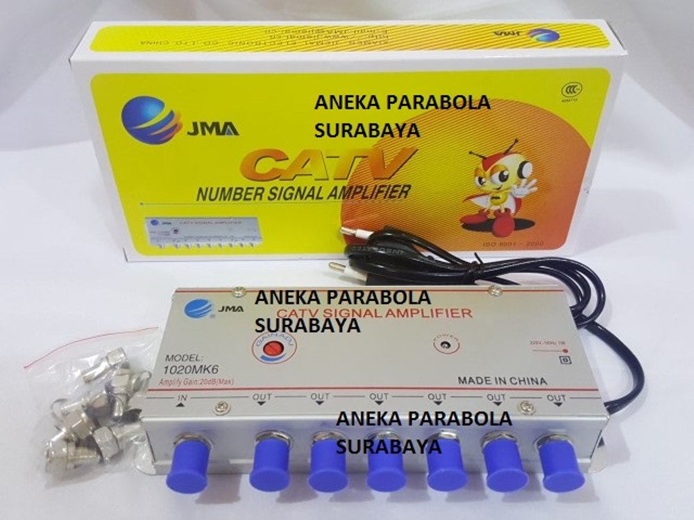 Bộ chia tín hiệu TV có nguồn phụ 1-6 JMA