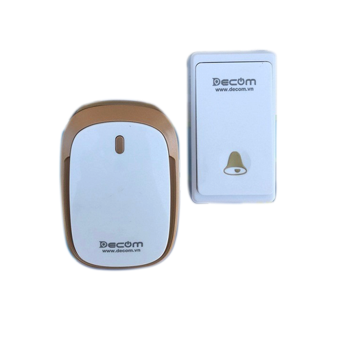 Chuông cửa không dây không dùng pin
 tích hợp 35 nút bấm DECOM DC-1108D