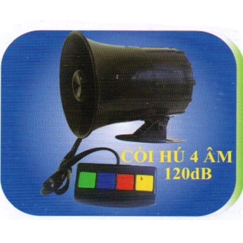 Còi hú 04 âm 120dB DECOM DC-2004