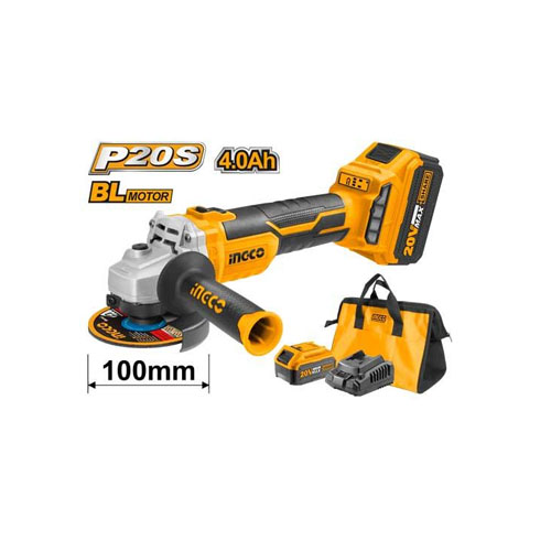 Máy mài góc dùng pin Lithium 20V INGCO CAGLI10022