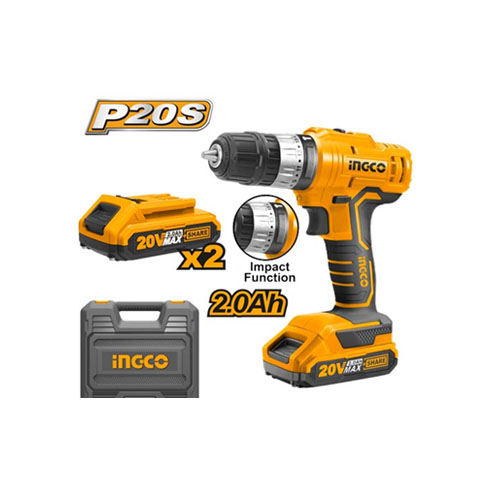 Máy khoan búa dùngpin 20V INGCO CIDLI20012