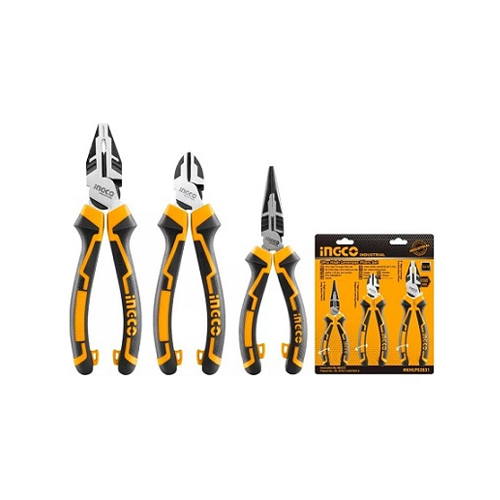 Bộ 3 kềm răng,cắt và nhọn cao cấp INGCO HKHLPS2831