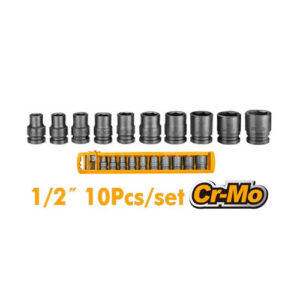 Bộ 10 đầu tuýp 1/2″ INGCO HKISSD12101