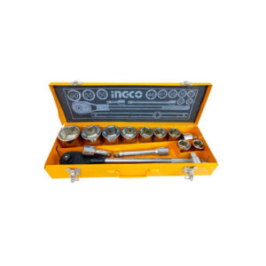 Bộ 15 đầu tuýp tay vặn 3/4″ INGCO HKTS034151
