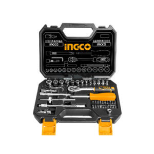 Bộ 45 đầu tuýp 1/4″ và cần 2 chiều INGCO HKTS14451