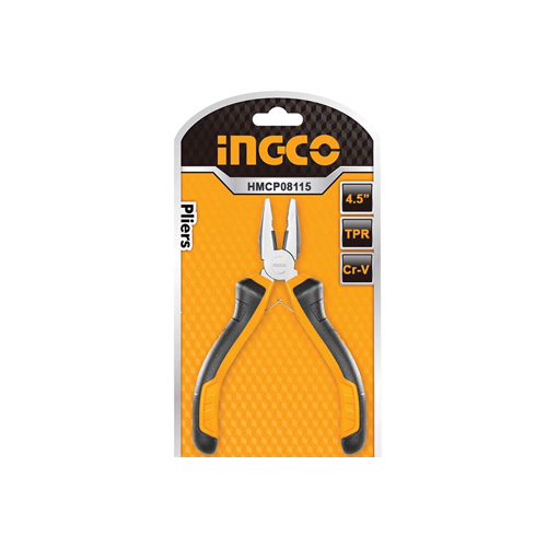 Kềm mũi nhọn mini 4.5″/115mm INGCO HMLNP08115
