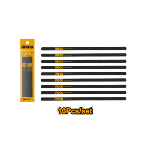 Bộ 10 lưỡi cưa sắt mini 6″ INGCO MHSB1521
