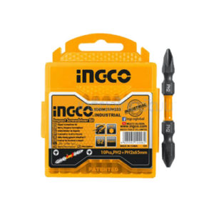 Mũi bắt vít hai đầu PH2+PH2x65mm
(có nam châm hít) INGCO SDBIM21PH233