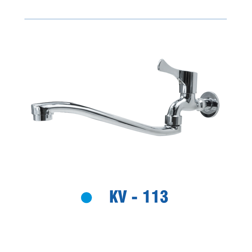 Vòi Hồ Đồng Thau Mạ Chrôm KIVA KV-113