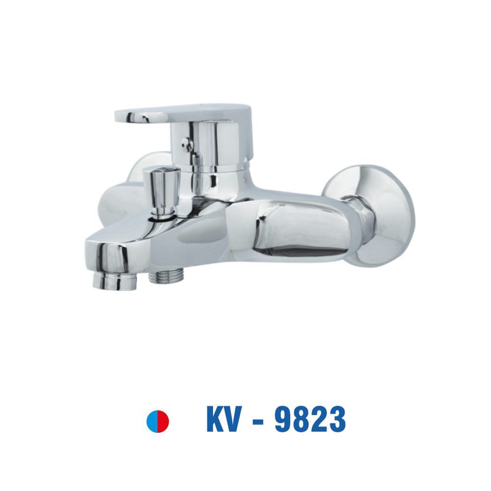 Sen Nóng Lạnh, Đồng Thau mạ Chrôm KIVA KV-9823