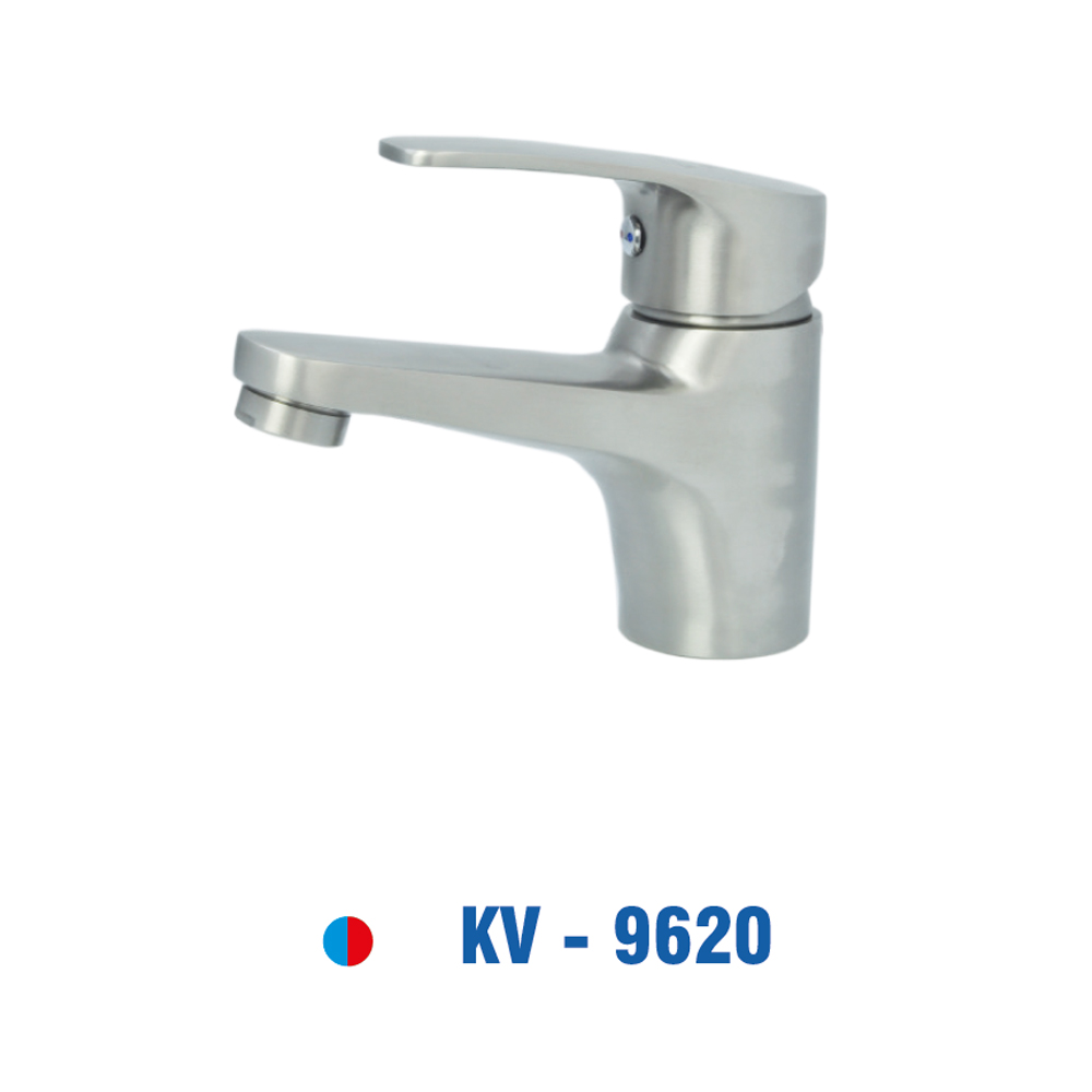 Lavabo Nóng Lạnh, Inox 304 KIVA KV-9620