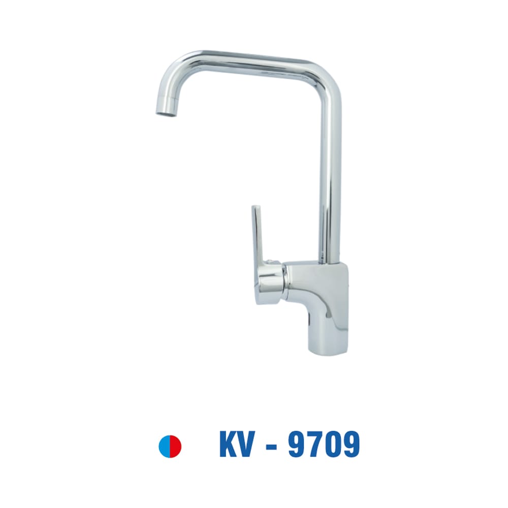 Chén Nóng Lạnh, Đồng Thau Mạ Chrôm KIVA KV-9709