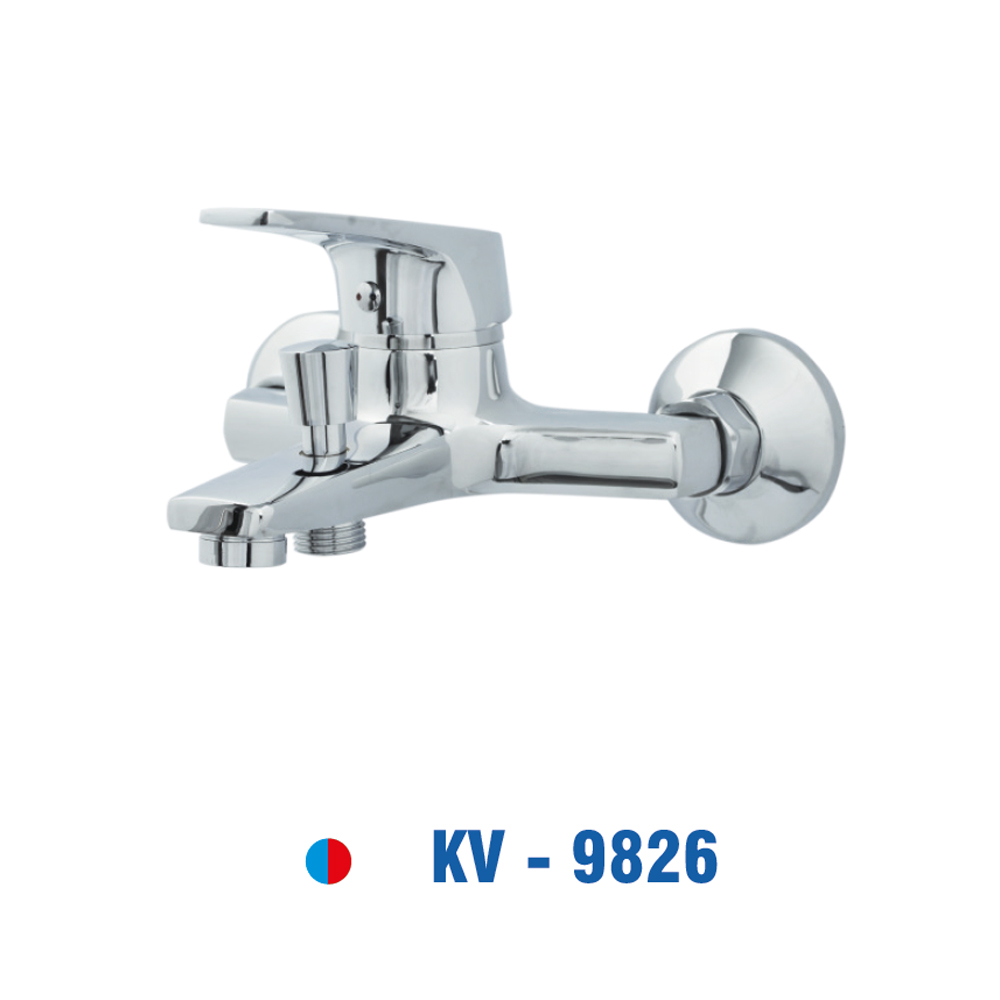 Sen Nóng Lạnh, Đồng Thau mạ Chrôm KIVA KV-9826