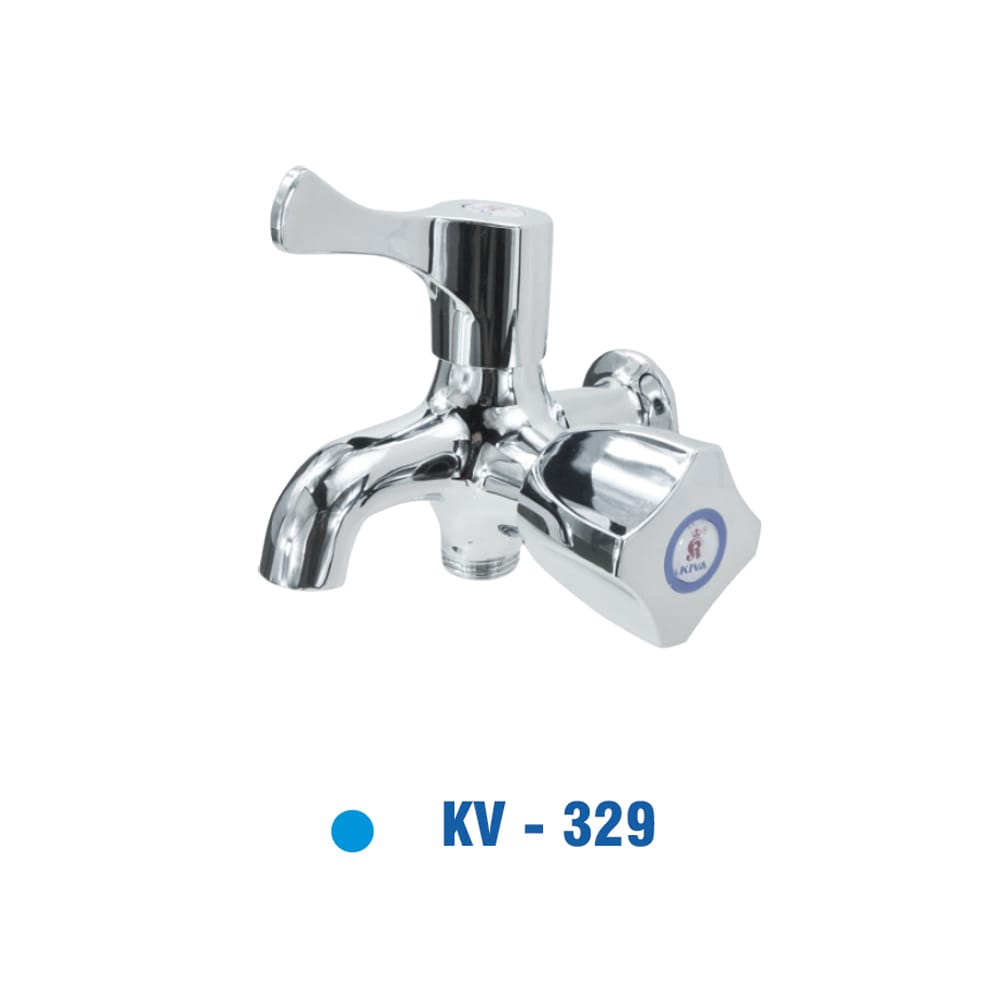 Củ Sen Đồng Thau mạ Chrôm KIVA KV-329