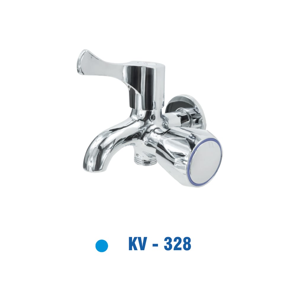 Củ Sen Đồng Thau mạ Chrôm KIVA KV-328