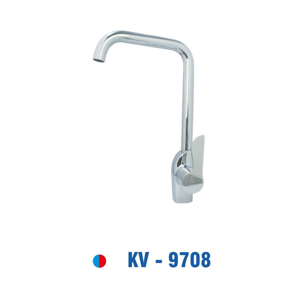 Chén Nóng Lạnh, Đồng Thau Mạ Chrôm KIVA KV-9708