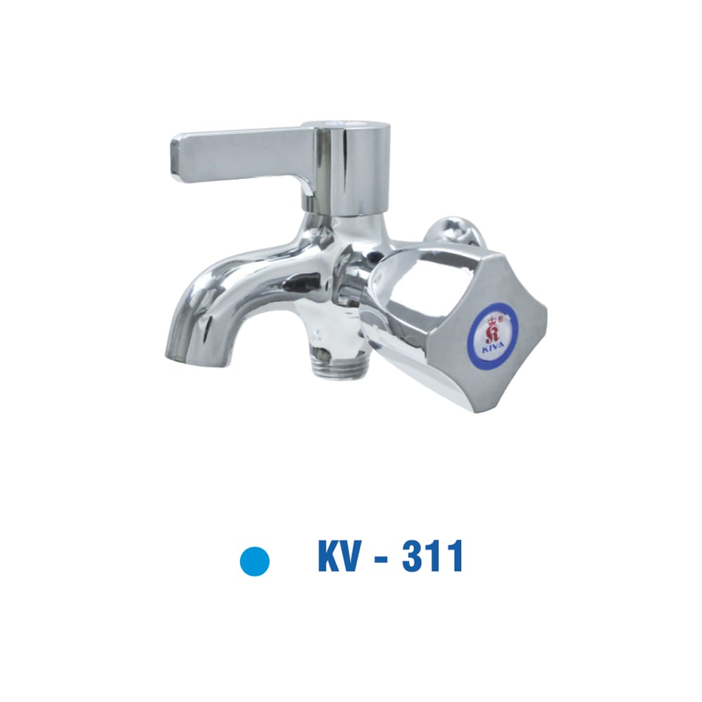 Củ Sen Đồng Thau mạ Chrôm KIVA KV-311