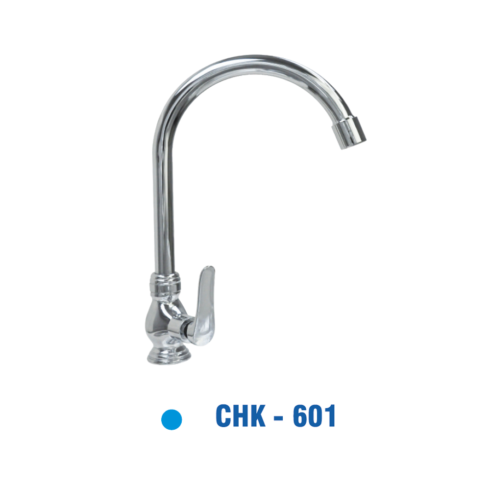 Vòi Rửa Chén Đồng Thau mạ Chrôm KIVA CHK-601