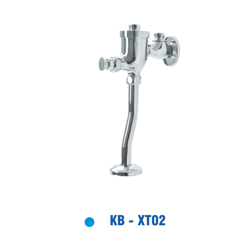 Xả Tiểu Nam Đồng Thau Mạ Chrôm KIVA KB-XT02