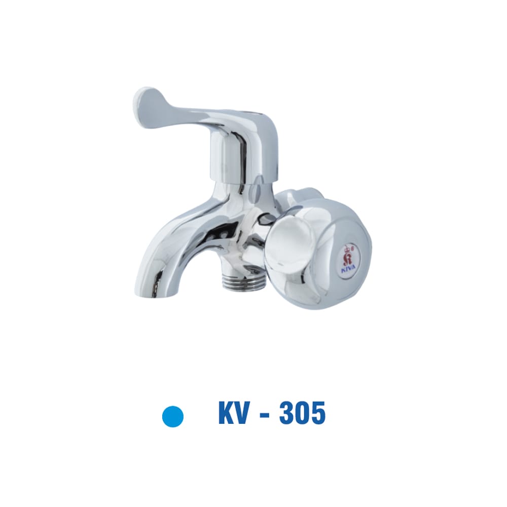 Củ Sen Đồng Thau mạ Chrôm KIVA KV-305