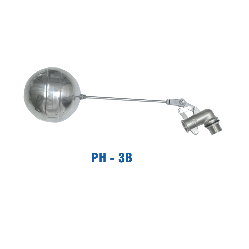 Phao Hồ, Đồng Thau Mạ, Banh – Đũa Inox 304 Ø 27, Bịch KIVA PH-3B