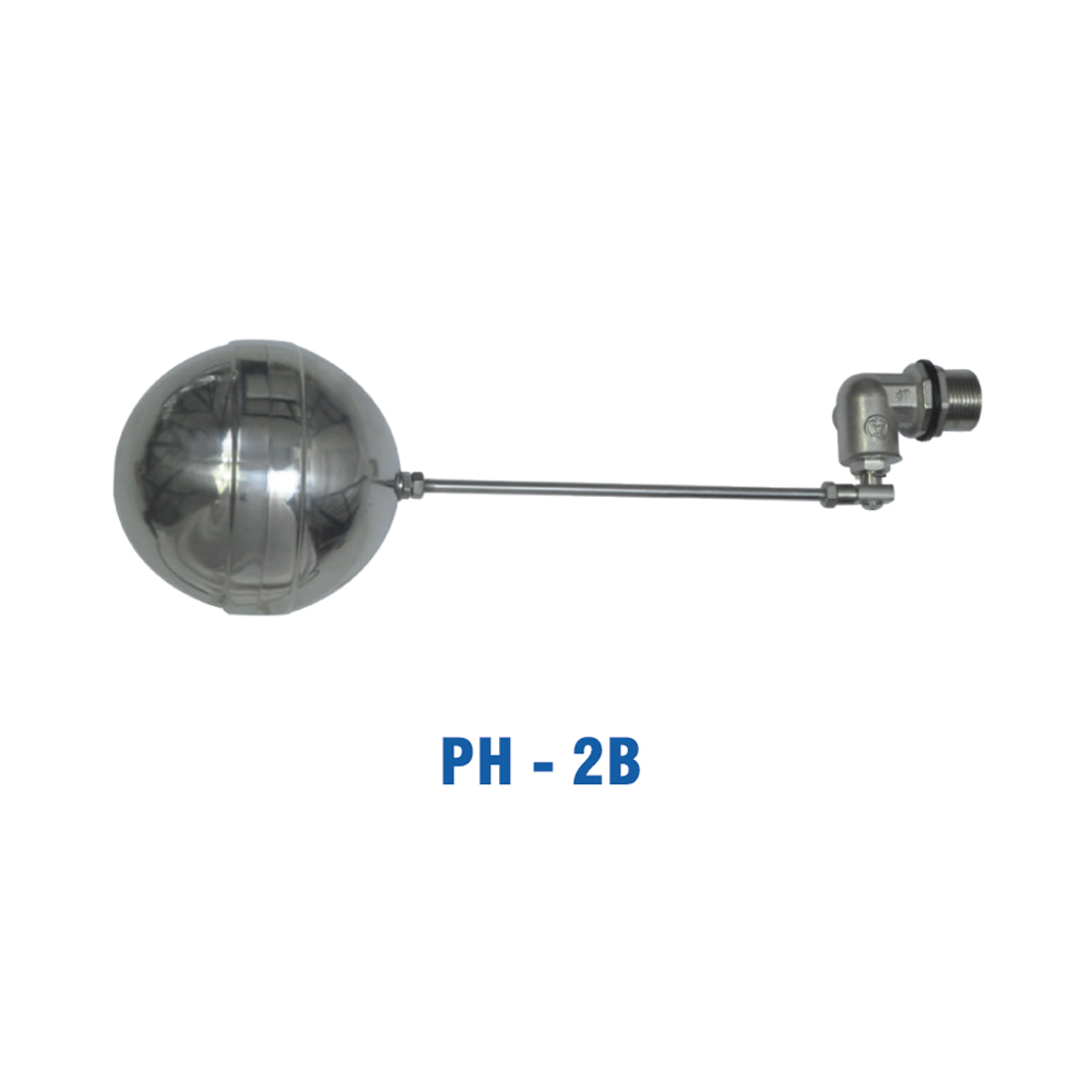 Phao Hồ, Đồng Thau Mạ, Banh – Đũa Inox 304 Ø 27, Bịch KIVA PH-2B
