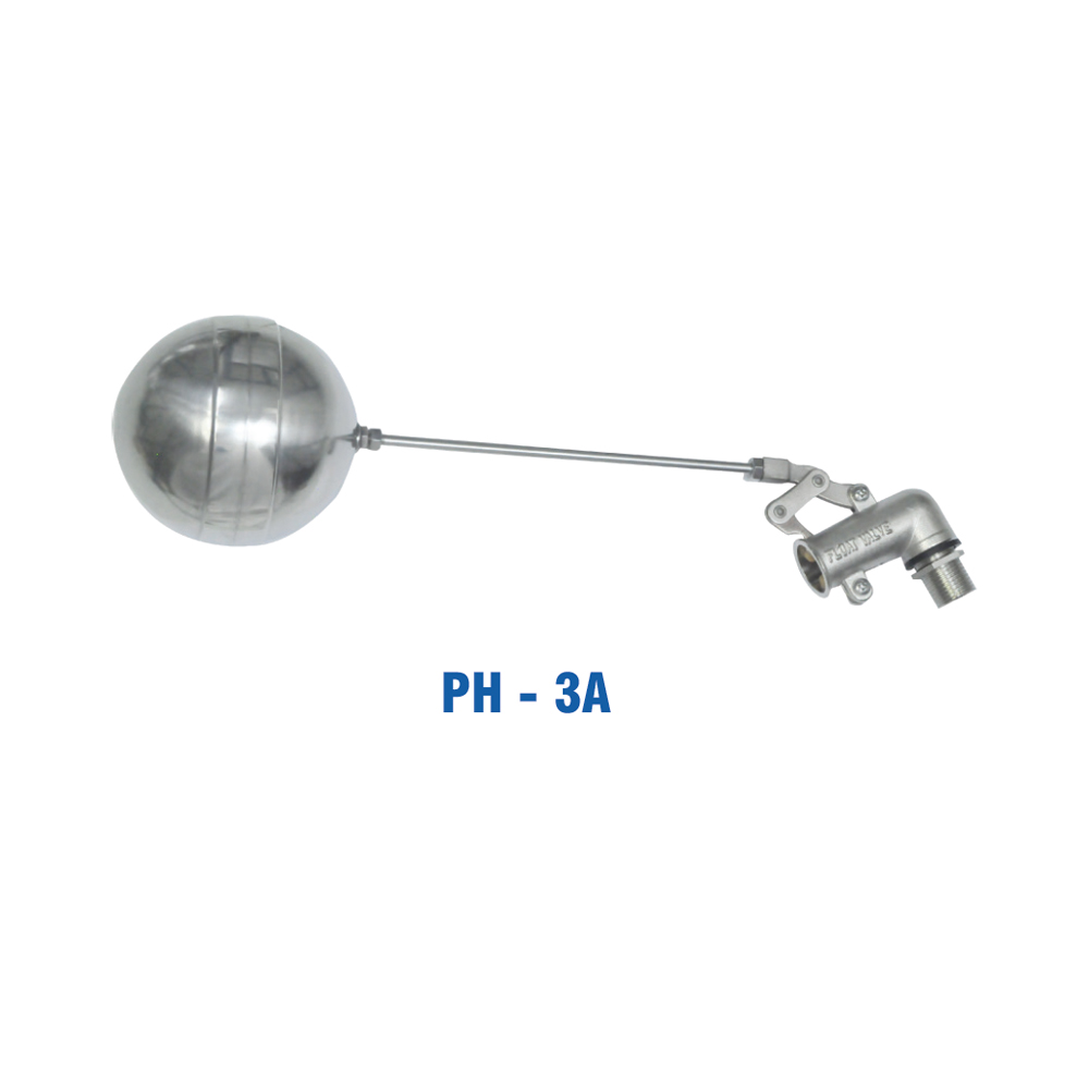Phao Hồ, Đồng Thau Mạ, Banh – Đũa Inox 304 Ø 21, Bịch KIVA PH-3A